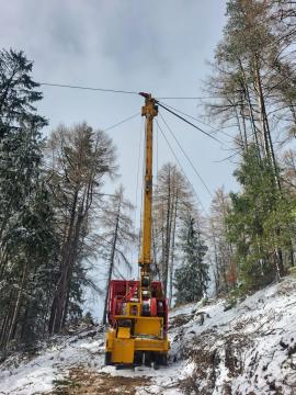 Lesná lanovka KOLLER K602 |  Lesnícka technika | Drevoobrábacie stroje | KOMITrade s.r.o.